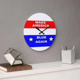 Relógio Grande Azul Novamente