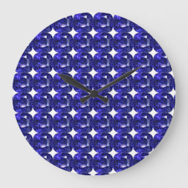 Relógio Grande Azul profundo