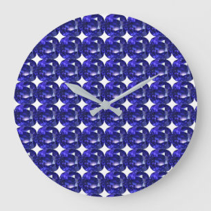 Relógio Grande Azul profundo