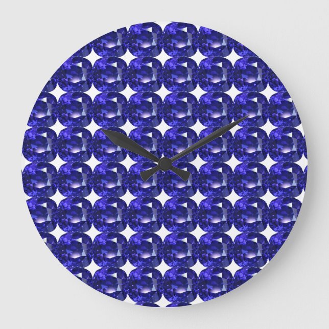 Relógio Grande Azul Sapphire (Frente)