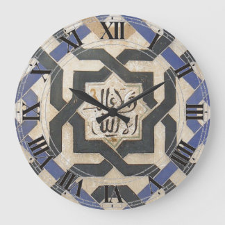 Relógio Grande Azulejo #10 de Alhambra