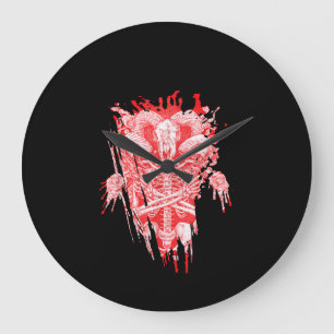 Relógio Grande Bafoma Satânico Da Igreja Da Satã Todos Os Capuz