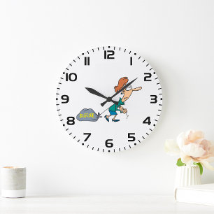 Relógio Grande Bagagem Emocional De Carregando Engraçado