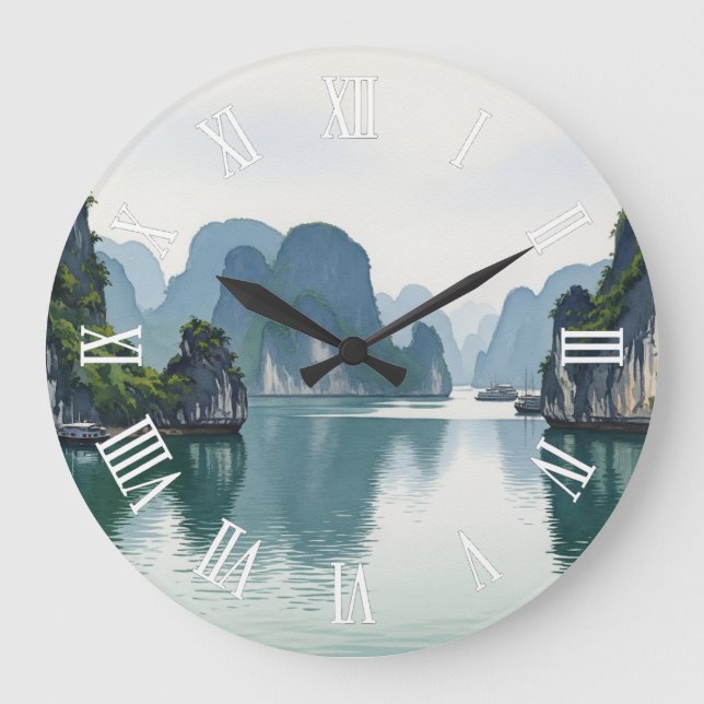 Relógio Grande Baía de Ha Long, Vietnã (Frente)
