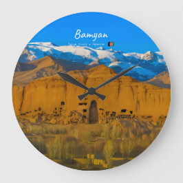 Relógio Grande Bamyan, Afeganistão - Vale do Penhasco de Buda