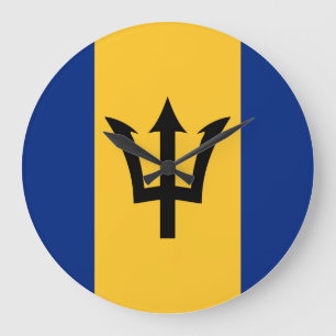 Relógio Grande Bandeira Barbados