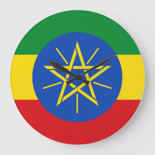 Relógio Grande Bandeira da Etiópia (Etiópia)