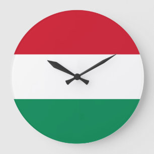 Relógio Grande Bandeira da Hungria (Húngaro)