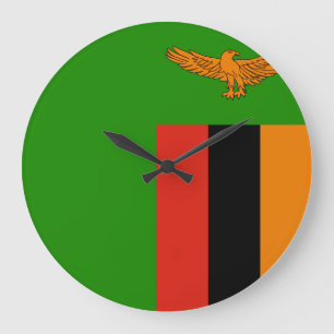Relógio Grande Bandeira da Zâmbia