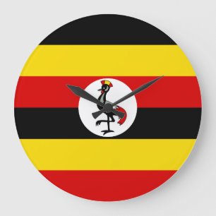 Relógio Grande Bandeira de Uganda