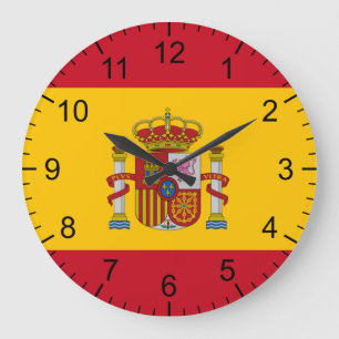 Relógio Grande Bandeira espanhola