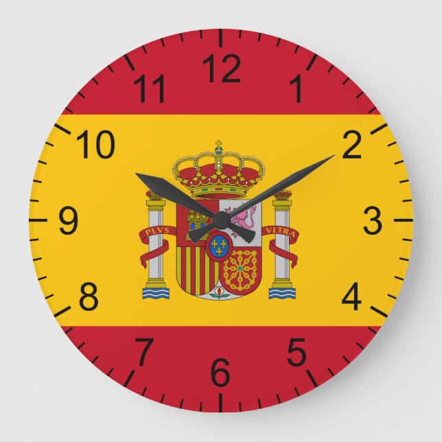 Relógio Grande Bandeira espanhola (Frente)