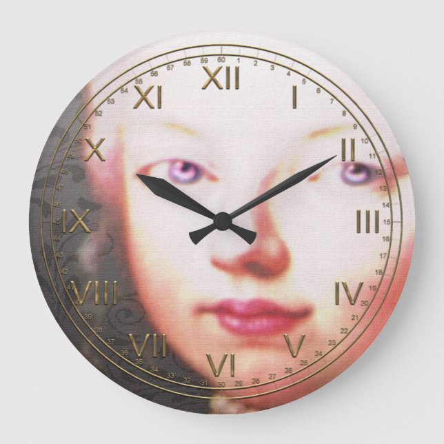 Relógio Grande Barroco francês de Lorraynna (Frente)