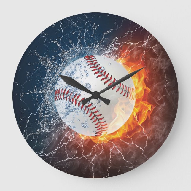 Relógio Grande Baseball (Frente)