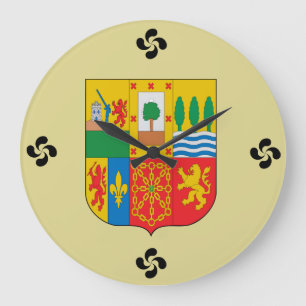 Relógio Grande Basque Wall Clock