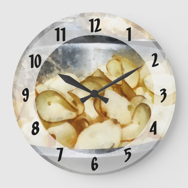 Relógio Grande Batatas frescas (Frente)