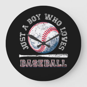 Relógio Grande Batedor de Beisebol do American Sports Fan Boys