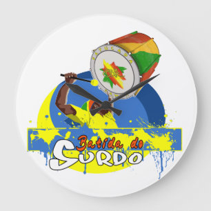 Relógio Grande BBaC Shirt Surdo Special K Samba Batucada Brasil