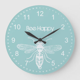 Relógio Grande Bee Happy
