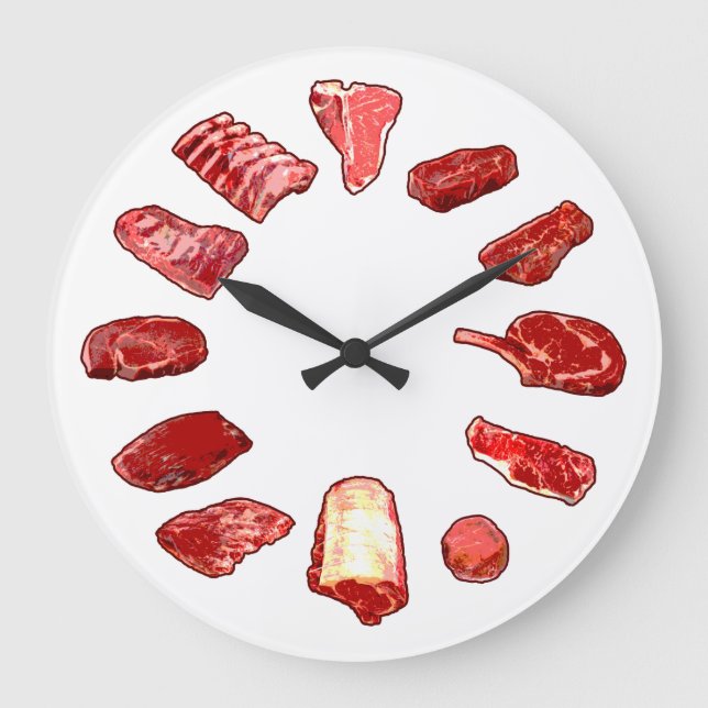Relógio Grande Beef o' Clock (Frente)