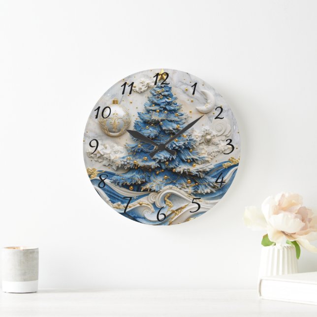 Relógio Grande Beleza do Timekeeper da Árvore de Natal (Lar)