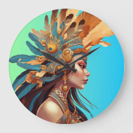 RELÓGIO GRANDE BELEZA NATIVA #1