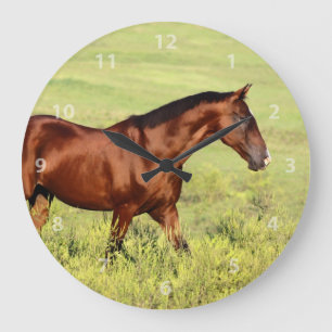 Relógio Grande Belo Cavalo de Baía
