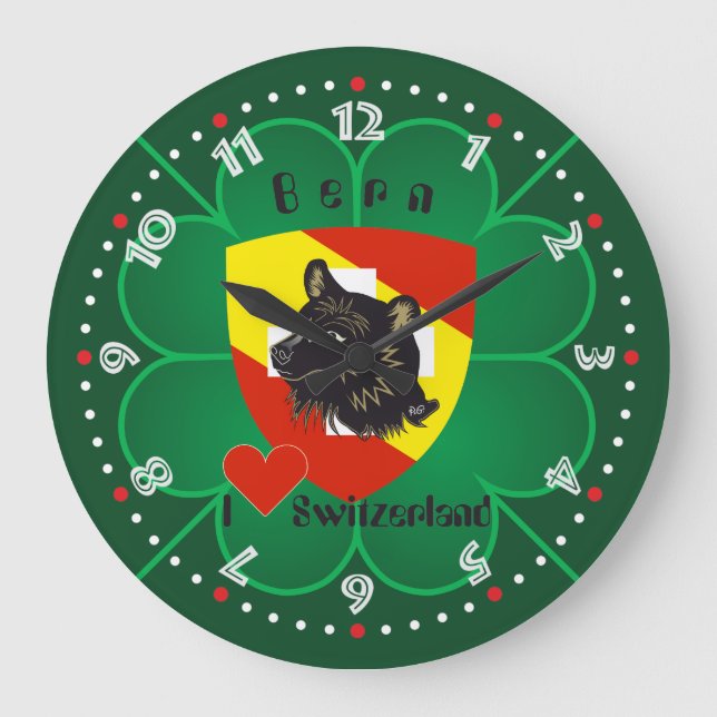 Relógio Grande Berna de Berna De Berna Suíça Suisse Svizra (Frente)