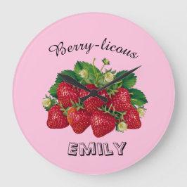 Relógio Grande Berry-licous