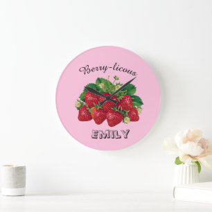 Relógio Grande Berry-licous
