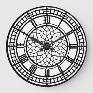 Relógio Grande Big Ben Lover's Wall Clock