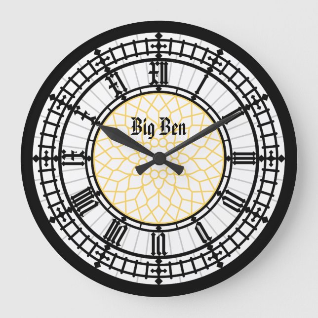 Relógio Grande Big Ben wall Clock (Frente)