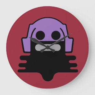 Relógio Grande Big Ichibo-Skee Clupkitz Wall Watch