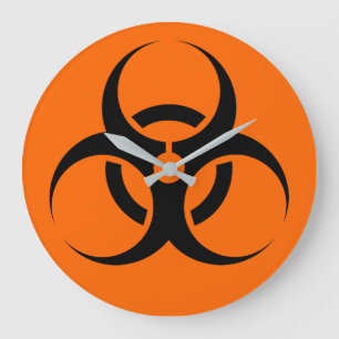 Relógio Grande Biohazard