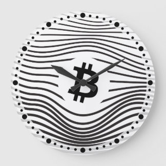 Relógio Grande Bitcoin Force (White) Case-Mate iPhone Case