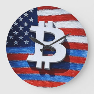 Relógio Grande Bitmoney EUA