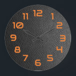 Relógio Grande Black Snakeskin<br><div class="desc">Trajes Pretos - Grande Relógio</div>