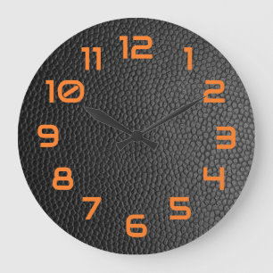 Relógio Grande Black Snakeskin