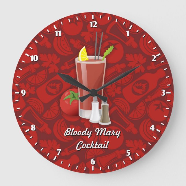 Relógio Grande Bloody Mary (Frente)