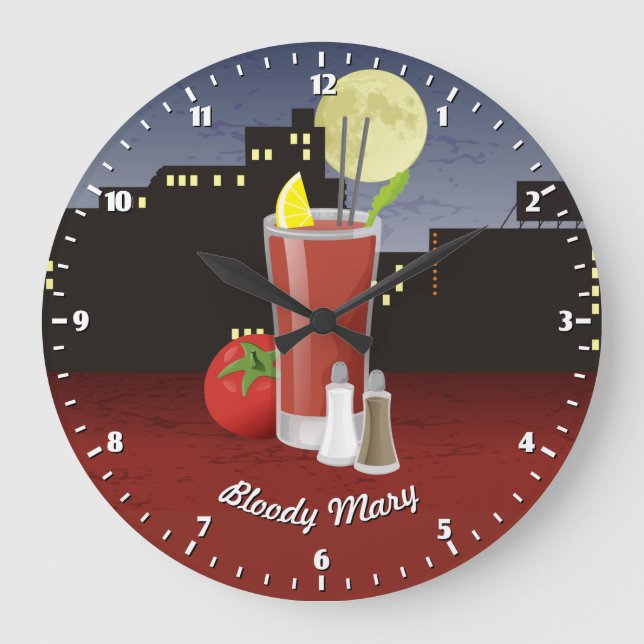 Relógio Grande Bloody Mary (Frente)