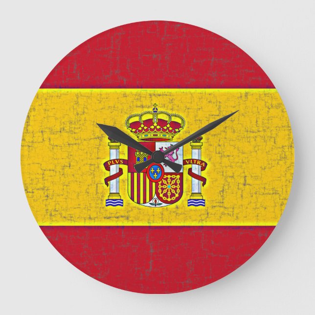 Relógio Grande Bloqueio do espanha (Frente)