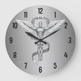 Relógio Grande Bloqueio do logotipo emblema Chiroprático com apar