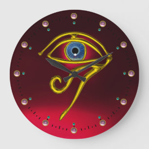 Relógio Grande BLUE TALISMAN, Red Ruby