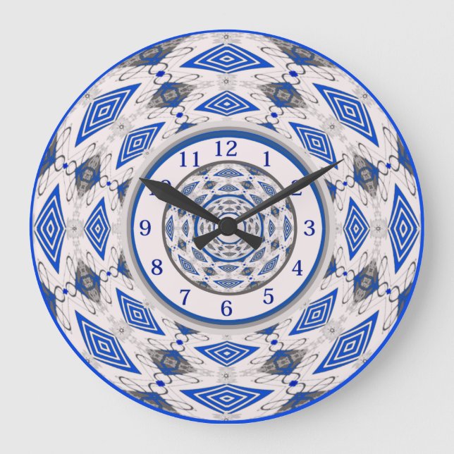 Relógio Grande Boho Mandala Large Clock (Frente)