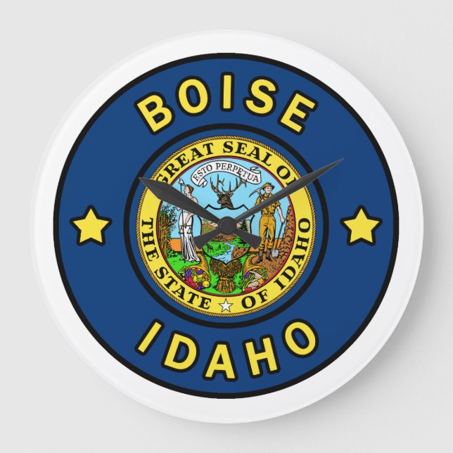 Relógio Grande Boise Idaho (Frente)