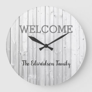 Relógio Grande Bola de cinza com nome de família russa moderna