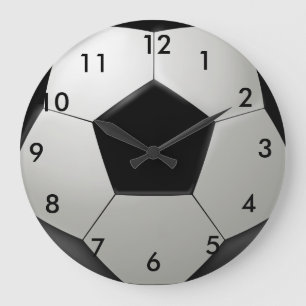 Relógio Grande Bola de futebol