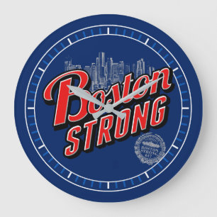 Relógio Grande Boston City Forte Lembra-se do Discagem Azul do Ma