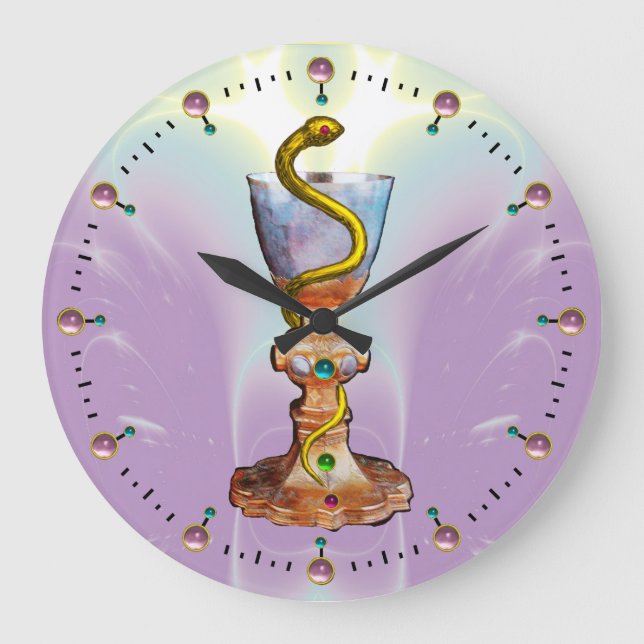 RELÓGIO GRANDE BOWL DE HIGEIA, FARMACIA (Frente)