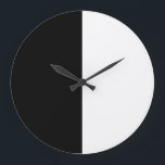Relógio Grande Branco e preto moderno<br><div class="desc">Nossa design é a melhor escolha para você</div>
